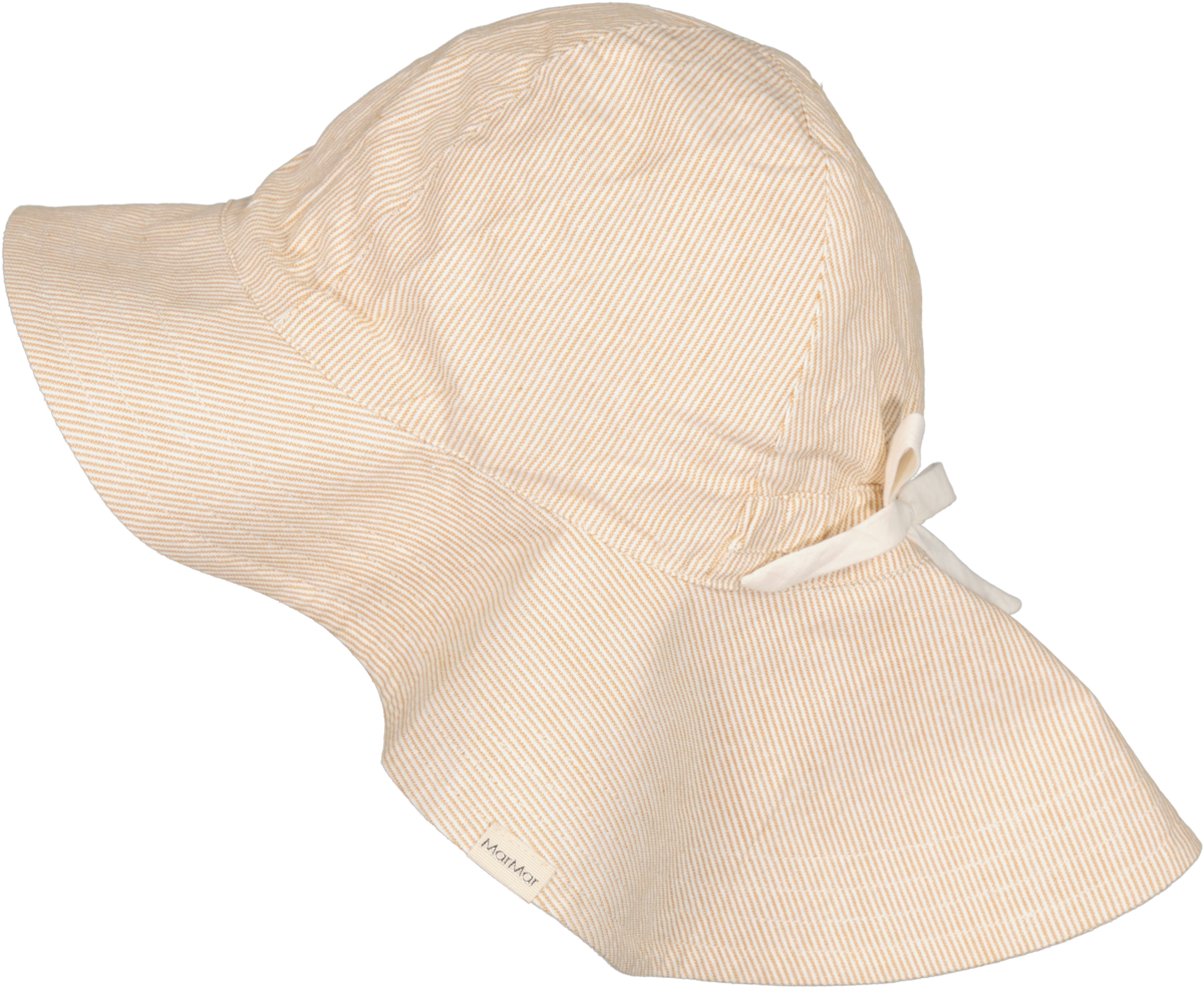 Alba Long Hat - Dijon Stripe