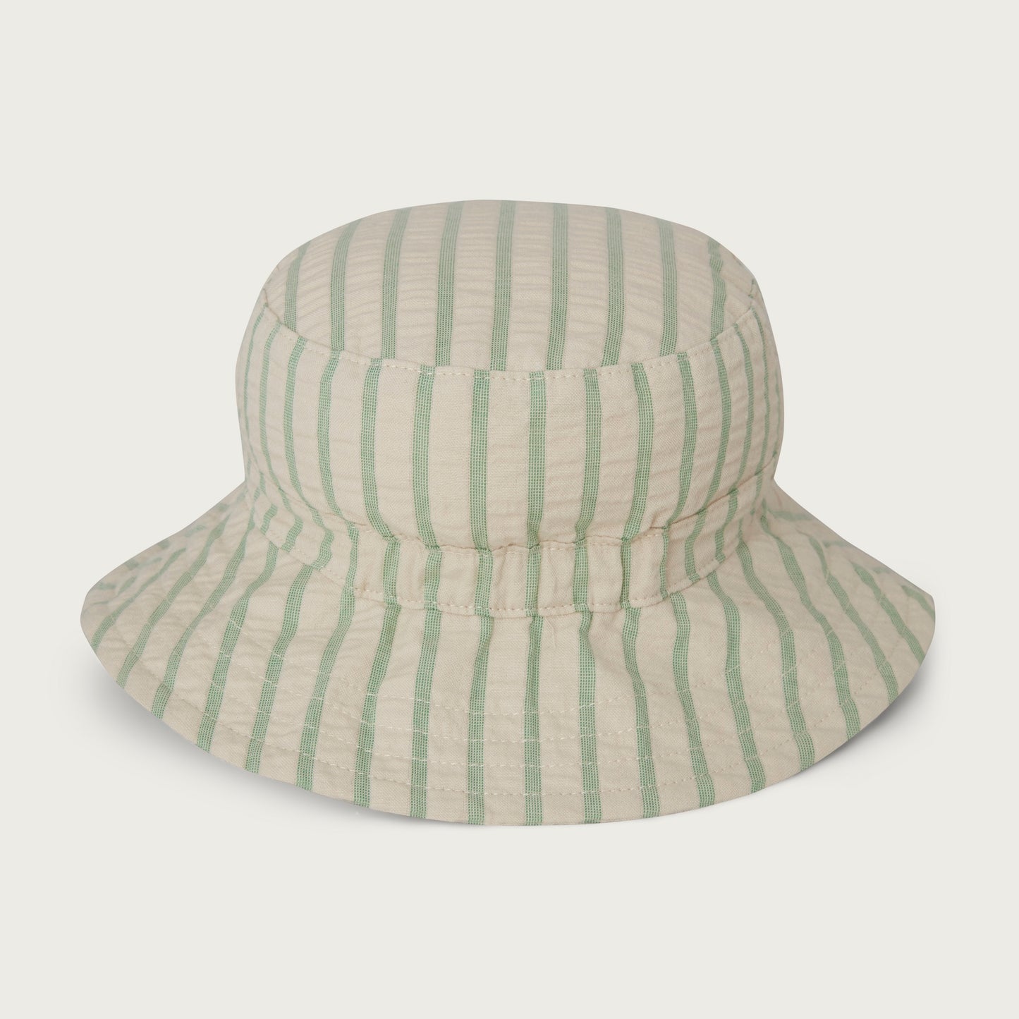 Seersucker Bucket Hat - Stripe Emerald